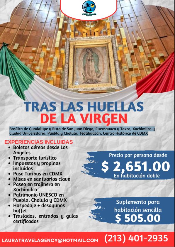 TRAS LAS HUELLAS DE LA VIRGEN